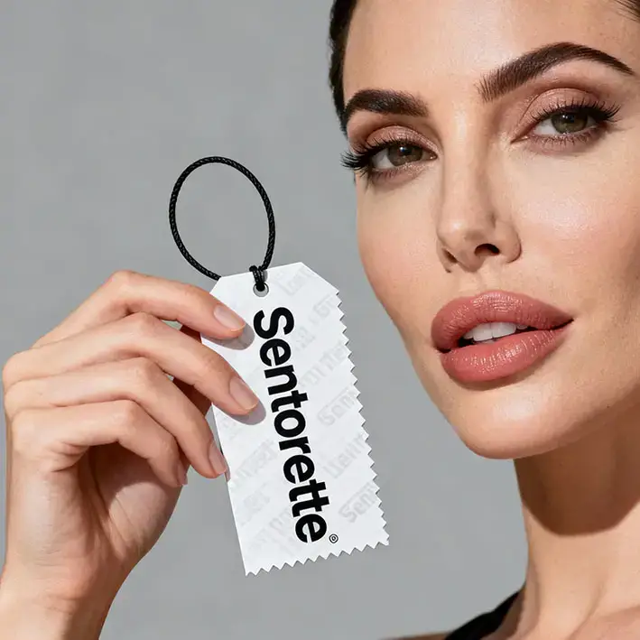 Sentorette personalisierte Auto-Lufterfrischer mit saisonalen Claims und QR-Code für Fundraising﻿﻿